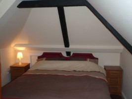 Bedroom for the Hinkley accommodation at the Acland Apartments Stogursey Bridgwater Somerset